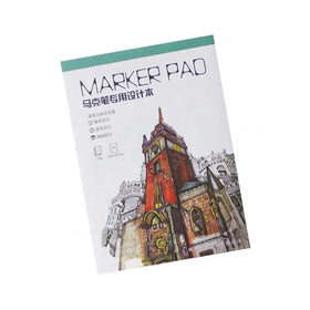 A4 A3 Size White 120 Gsm Sketch Special Paper Marker Pad for Clothing Architecture Cartoon Design Use 25 Sheets/Pad