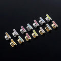 SSeeSY Custom New Four Diamond Gold Teeth Accessory Hip Hop Vertical Bar Single Tooth Bracelet Hip Hop Personalized Versatile