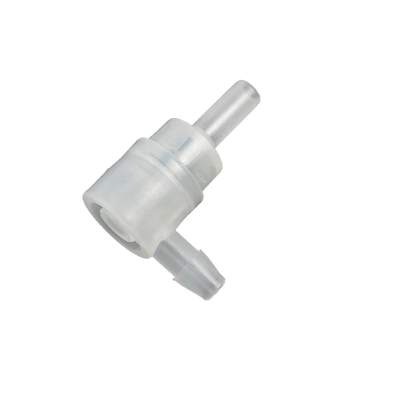 L-Type One-Way Plastic Flow Check Valve with Leak-Proof Pagoda Joint PP Hose for Water Pipes Ball Valves