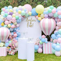 111pcs Party Decoration Balloon Arch Set Macarons rainbow Color Birthday LaTeX Balloon Chain Set
