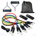 11 PCS Resistance Bands Set Home Workout Gym Fitness 150 Lbs Custom Logo Latex Resistance Bands for Strength Training