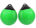 BOSKET Pair of Boat Fenders Ball Round Anchor Buoy Dock Bumper Ball Inflatable Vinyl Shield Protection Marine Mooring Buoys
