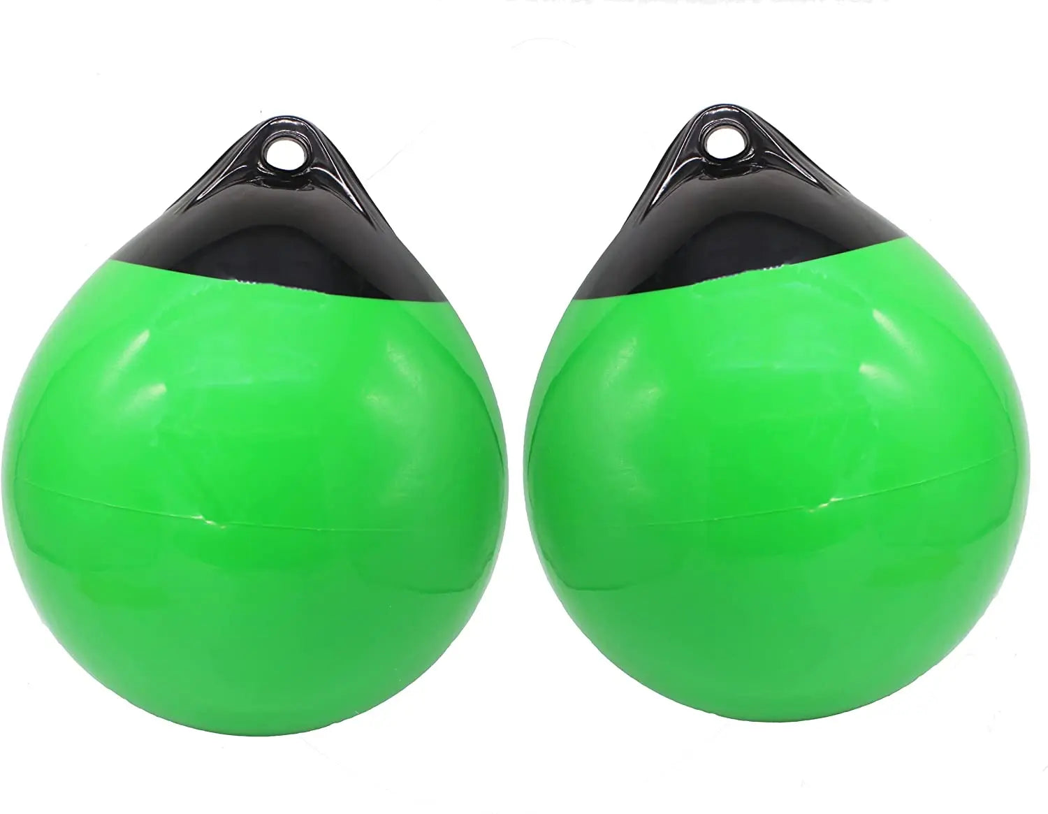 BOSKET Pair of Boat Fenders Ball Round Anchor Buoy Dock Bumper Ball Inflatable Vinyl Shield Protection Marine Mooring Buoys