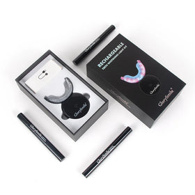 Glorysmile Wireless Teeth Whitening Kit Waterproof Led Light Home Tooth Whitening With Gel Pen
