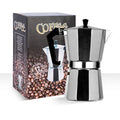 Italian Moka Coffee Maker Portable Stovetop Percolator with Lid Mocha Latte Cafeteira Pot