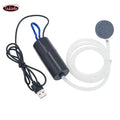 TAKEDO MSD01 Plastic Oxygen Pump Portable Waterproof Mini USB Aquarium Fishing Air Pump for Fish Tank Outdoor Fishing
