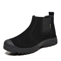 Anti Smashing and Anti Piercing Suede Labor Protection Shoes Safety Protection Work Welding Boots