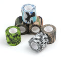 Camo Tape Rolls 5 cm X 4.5 m Camouflage Tape Wrap Multifunctional Self-Adhesive Protection Camouflage Tape Wrap