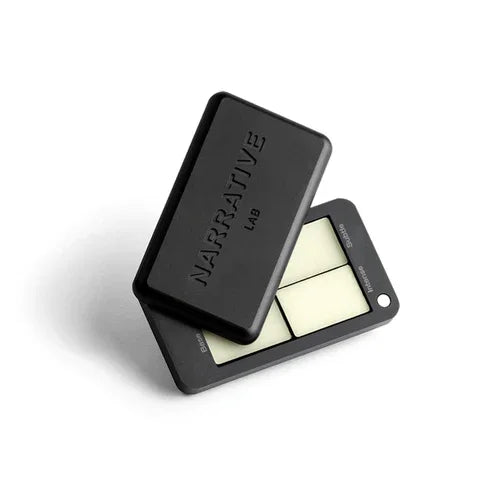 Luxury Zinc Alloy Solid Perfume Case Metal Perfume Box with Customized Logo and Inner Container