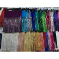 High Quality Shiny Paillette Sequins Dancing Dress Wedding Dress Tassel Trim Fringe Lace Tassel for Dress