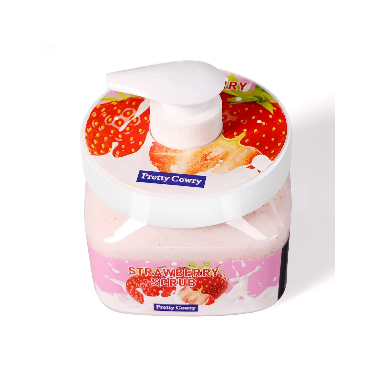 Factory Price Moisture Deep Clean  Strawberry Body Face Scrub With Remove Acne Dead Skin
