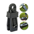 Plastic Awning Tarp Clips Heavy Duty Lock Grip Camping Fixed Reinforced Canopy Tent Clips Clamps