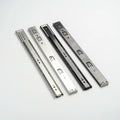 45mm Steel Cabinet Drawer Slide  Push Open Roller Runner Telescopicas Ball Bearing Drawer Slide for Furniture
