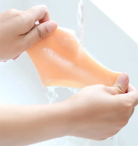 Silicone Feet Care Socks Moisturizing Gel Heel Thin Socks Heel Pain Anti Crack Protector Feet Care Arch Support Insole