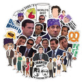 50Pcs US TV the Office Decorative Stickers Label for Kids Suitcase Laptop Bike Guitar Scrapbook Skateboard Waterproof Decals