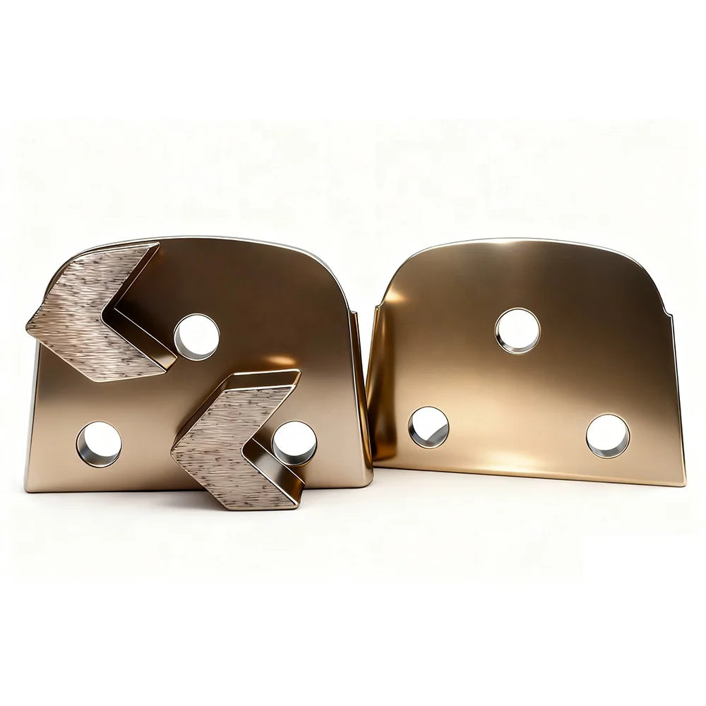 Custom Diamond Tools Suit for Lavina and ASL Metal Bond Concrete Floor Grinding Tools Trapezoid Diamond Grinding Block Plate
