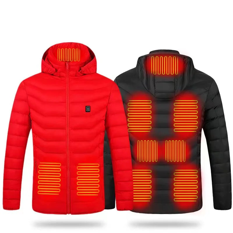 Winter Custom Battery Heating Jacket for Men Women Usb Electric Heating Jacket