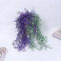 Artificial Golden Bell Willow Wall Hanging Vines Green Plants False Flowers Vine for Living Room Graduation Easter Wall