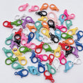 Multicolor 12mm 14mm 16mm 21mm Zinc Alloy Paint Color Lobster Clasp Snap Hooks Clips Lanyard Hooks for DIY Keychains Jewelry
