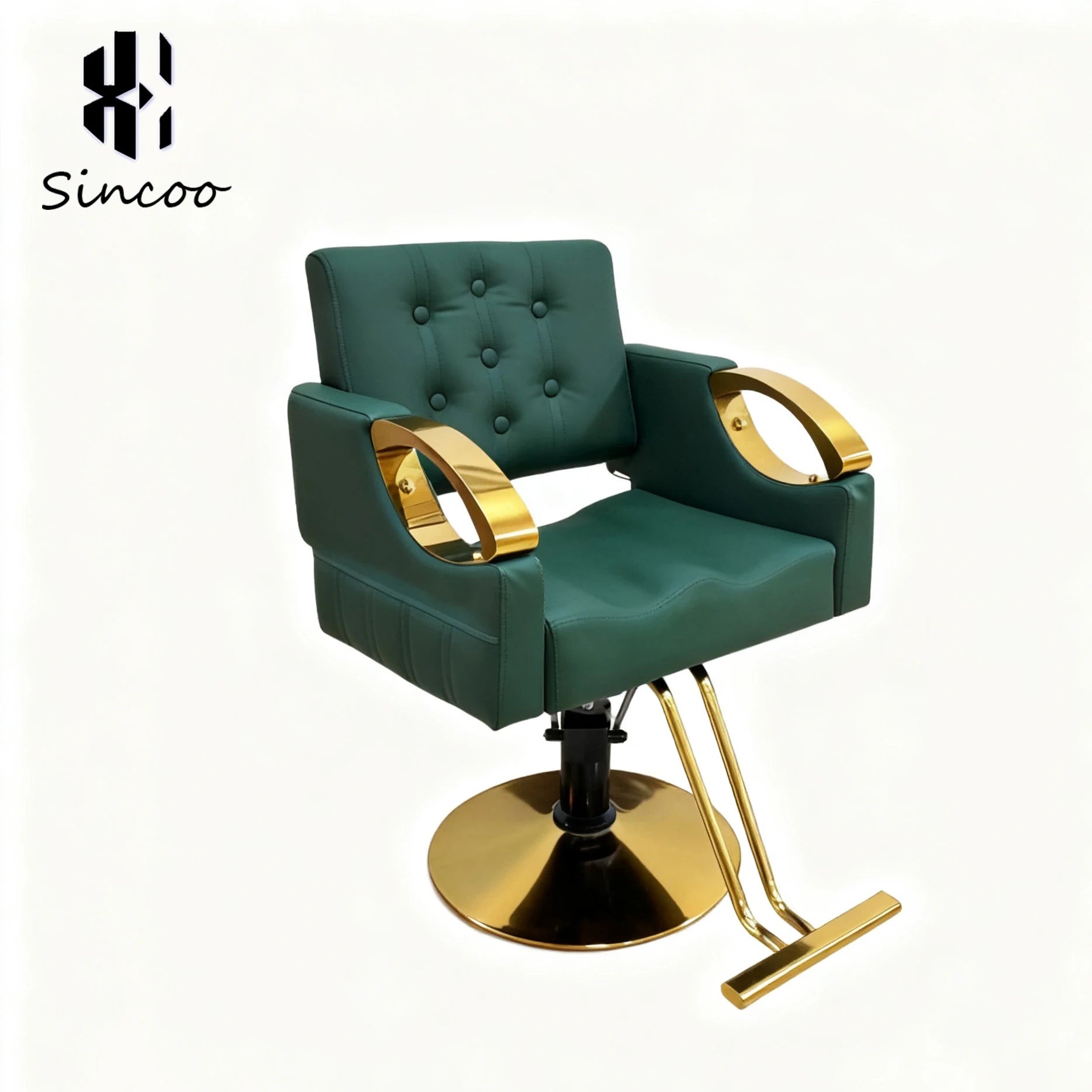 Hair Salon Rotating Simple Perm Dyeing Chair Internet Celebrity Barber Shop Light Hair Cutting Chair Dedicated Barber Chair