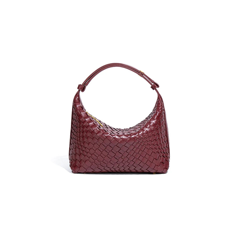 Bags for Women Brand Retro Fashion Currents Versatile Women Woven Bag French Temperament Handheld Fashions Handmade Woven Bag