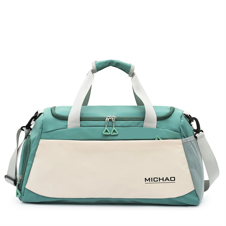 Eco Small Weekend Fashion Quilted Ladies Travel Bag with Custom Printed logo
