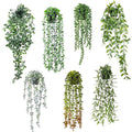 Wholesale Artificial Hanging Potted Plants Fake Mandala Vine Plant in Pots Small House Plants for Home Room Decor