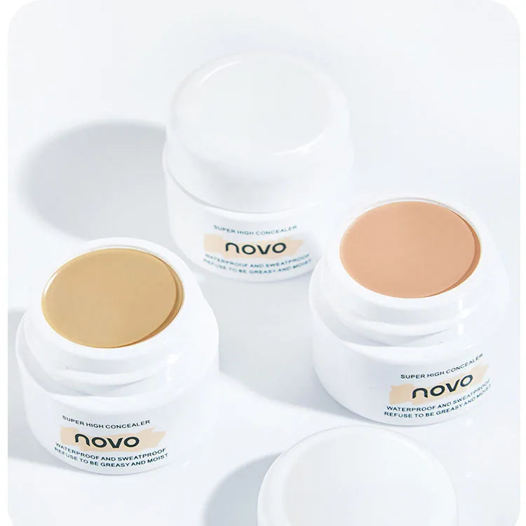Makeup Natural Waterproof 3 Colors Face Foundation Super High Concealer