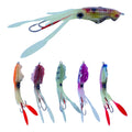 15cm 60g in Stock Soft Plastic Octopus Skirts and Luminous Squids Skirt Fishing Lure Squid Lure