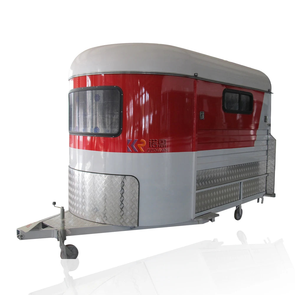 Australia 1 Horse Trailer Camper Divider Low Price Trailers Floats 2 Horses Angle Loading Trailer