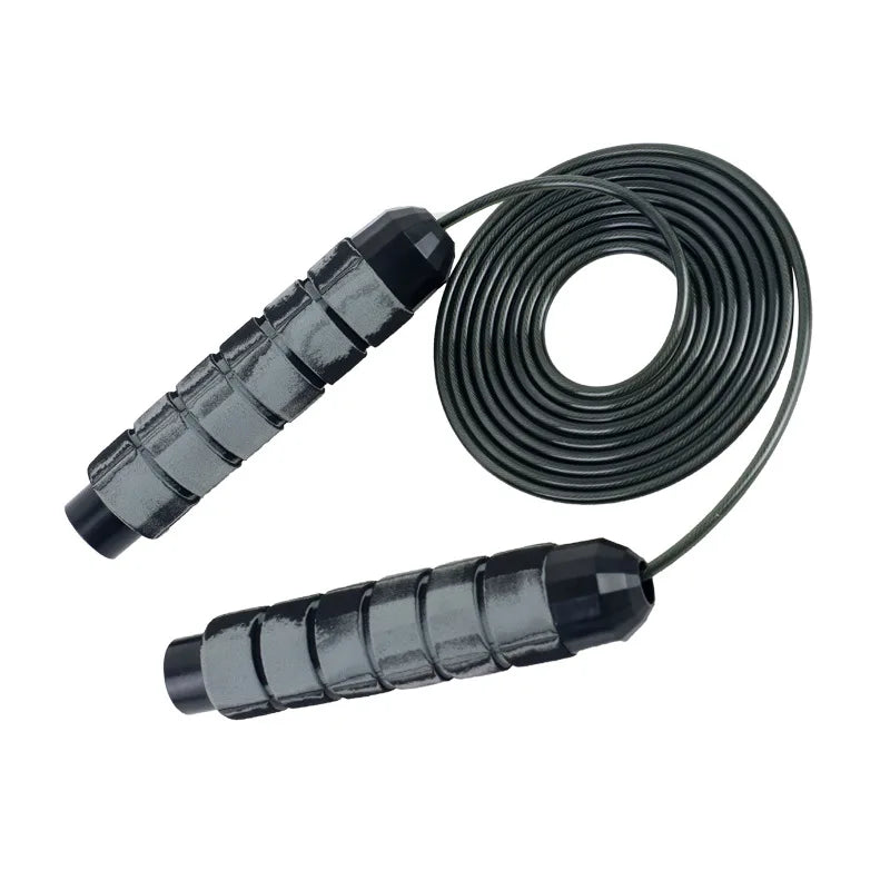 CW JPR003 Personal Use 3m PVC & Steel Wire Portable Adjustable Length Jump Rope for Fitness Training