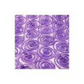 Purple Mini Full  Rose Poly Indian Fabric Embroidery Curtain Lace Fabric