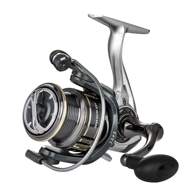 Hot Sale Fishing Reel 1500 2500 Sea Fishing Freshwater Lakes Metal Spinning Fishing Reel Long Casting