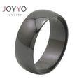 Hot Sale Classic Simple Black Antioxidant Ring Men's Ring Jewelry