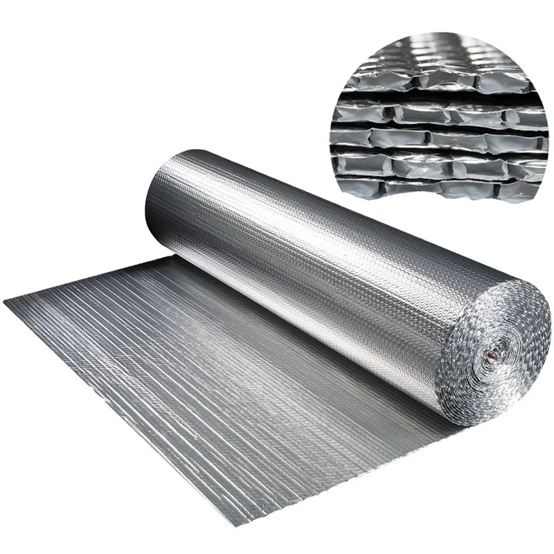 Modern Design Silver Aluminum Foil Bubble Heat Insulation Material Fireproof for Roof or Warehouse Application