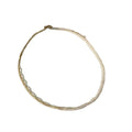 GN160 Simple Fashion 14K Gold Plated Chain Choker Necklace Choker Dainty Natural Freshwater Pearl Necklace