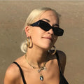 Newest Vintage Shades Special Small Square Sunglasses Jelly Color Women Trendy Sunglasses 2023