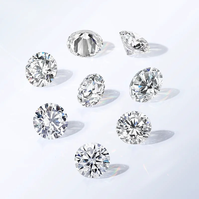 Starsgem Loose Lab Diamond DEF Color VS Clarity Round Brilliant Cut Lab Grown Diamond