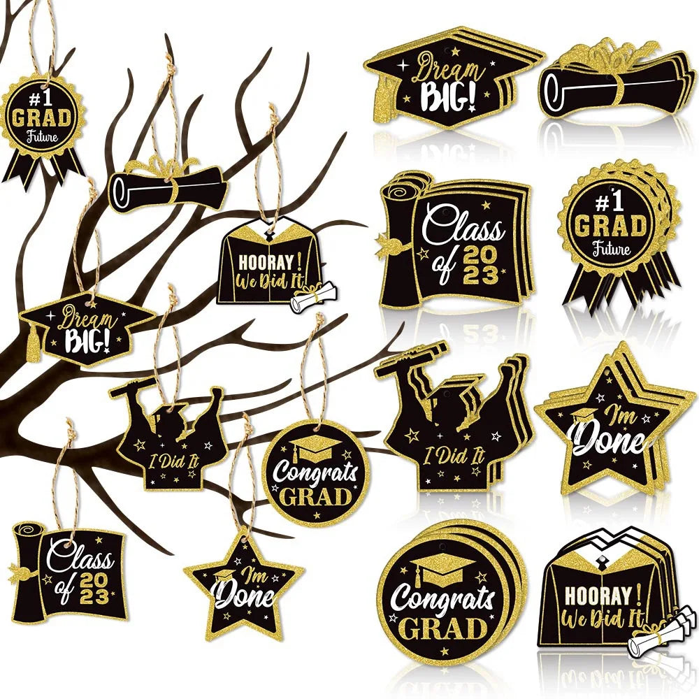 2023 Hot Sale Graduation Season Party Props Hanging Decoration Graduation Ceremony Decoration Pendant