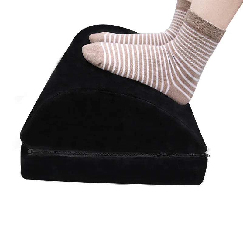 New Release Ergonomic Portable Hammock Non-Slip Bottom Adjustable Foam Foot Rest Office
