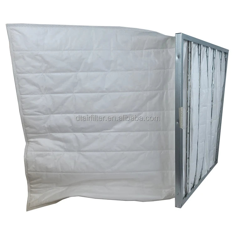 Air Filter Custom China Wholesale F5 F6 F7 F8 Industrial Fiberglass Paint Spray Booth F9 Pocket Filter