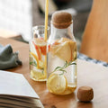 Transparent Eco-Friendly Glass Storage Jars with Lids for Home Kitchen Spice Coffee Tea & Candy-Classic Design Portable