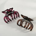 Wjia French Thick France Superior Sense Hairpin Light Luxury Simple Shark Clip Acetic Acid Butterfly Grip Hair Clips