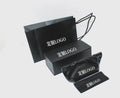 Black Storage Box Custom logo Sunglasses Paper Box Portable Soft PU Leather Cases Cloud Cases Glasses Box Packing Set
