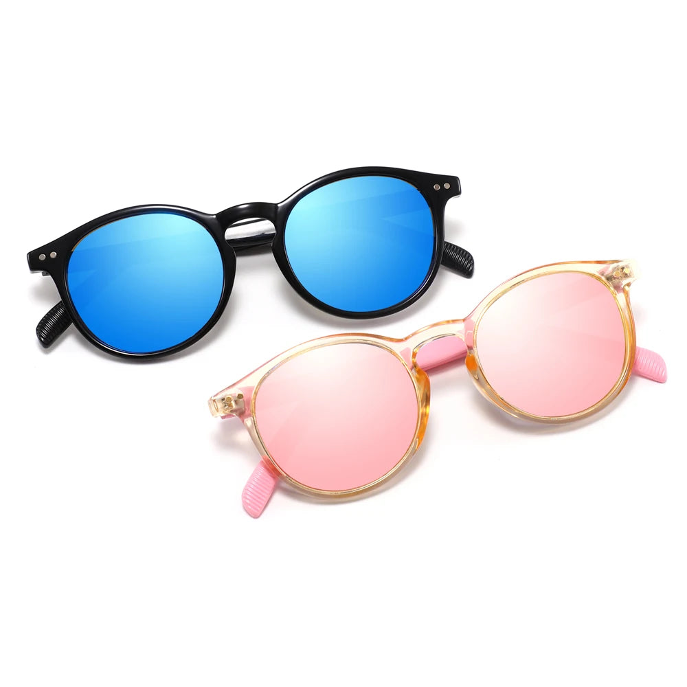 2022 Summer TR90 Custom Sunshades Round Frame Uv400 Polarized Mirror Smart Glasses Sunglasses