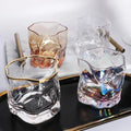 Factory Outlet Cheap Artificial Blowing Celebrity Glass Beer Whisky Bar Mug Drinking Cup