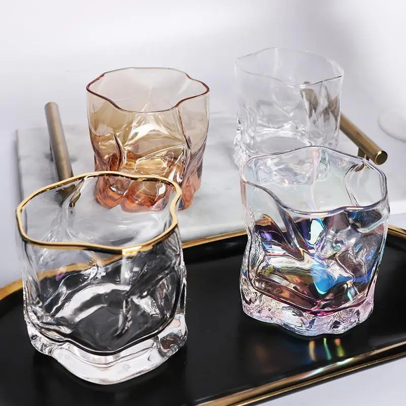 Factory Outlet Cheap Artificial Blowing Celebrity Glass Beer Whisky Bar Mug Drinking Cup