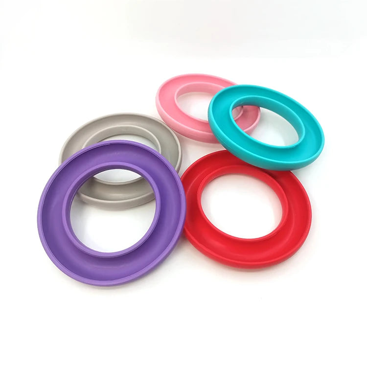 Wholesale Random Color Sewing Accessory Bobbin Ring Organizer Rubber Bobbin Holder for Sewing Embroidery