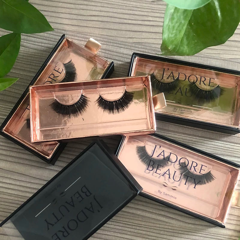 A3D25 Natural Looking Factory Wholesale Full Strip Lashes Handmade 3d Faux Mink Lashes