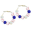 Baseball Earrings for Women - Baseball Jewelry for Mom - Baseball Mom Accessories